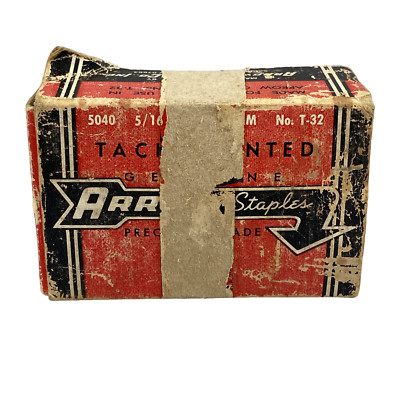 Tac Pointed Arrow Staples 5/16 inch, 7.94 mm