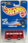 1997 Hot Wheels Main line London Bus # 613 95512