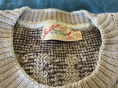 40s~50s Jantzen polar bear ウールニット 40s~50s Jantzen polar bear ウールニット