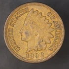 1890 ~ INDIAN CENT ~ FRESH FROM AN OLD COLLECTION ~~ Lot. AA-3767
