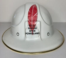 VTG PG&E Feather River Hard Hat Helmet Powerland Lightweight Shockguard MSA