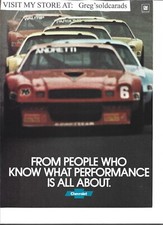 1979 Chevrolet Camaro Corvette Monza And El Camino 8 Page Vintage Print Ad