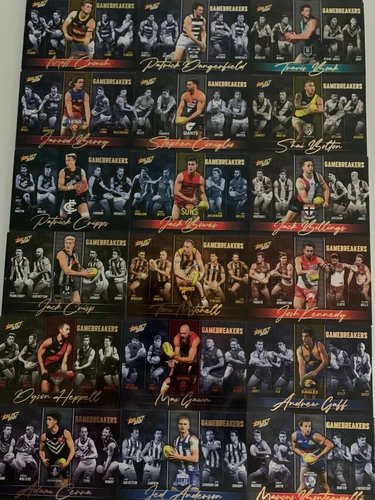 2021 AFL SELECT FOOTY STARS GAMEBREAKERS TEAM SET (5) CARDS (YOU CHOOSE ) - Picture 1 of 19