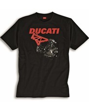 Ducati Monster T-Shirt, Motorcycle Official D...