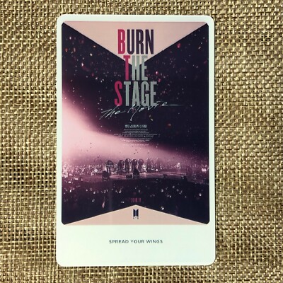 BTS GROUP #21 [Burn The Stage Movie] Official Ticket