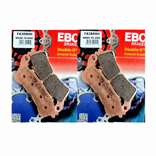 FITS Honda VFR 800 2006 - 2013 EBC Sintered FRONT Disc Brake Pads FA388HH *2 - Image 1 of 3