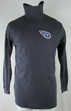 Tennessee Titans NFL G-III Men's Big & Tall Gray Long Sleeve Athletic Turtleneck