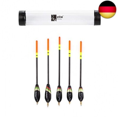 Zite Fishing Waggler-Posen Set - 5 STK Vorgebleite Angel-Posen & Schwimmer