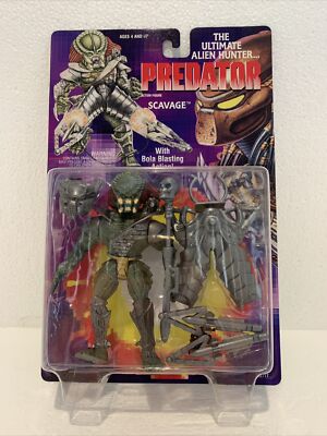 「プレデター」Kenner社製アクションフィギュア２種（1993） Vintage 1993 Kenner Warrior ALIEN vs Renegade PREDATOR