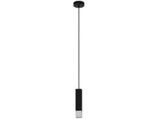 Lámpara Colgante Butrano 99697, 220-240V, Negro/Plata - A