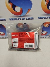 unifix Cut Clasp Nails Bright 50mm 500g M