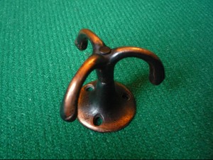 Details About Ceiling Mounted 3 Branch Swivel Coat Gown Hook