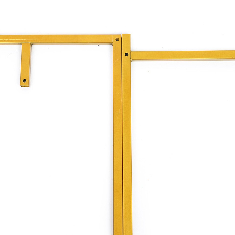 Metal Garment Rack Store Clothing Stand Clothes Rack with Bottom