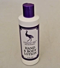 PURPLE EMU HAND AND BODY LOTION WITH EMU OIL LIGHTLY SCENTED