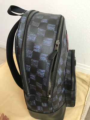 COACH 41 チェック柄リュック ON SALE New Coach WEST BACKPACK GRAPHIC CHECKER PRINT COACH 41