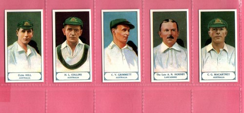 Pattreiouex REPRODUCTION Cricketers Series 1926 Full set 75 Cards - Picture 15 of 16