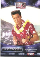PRESS PASS 2010 MILESTONES - ELVIS 75th BIRTHDAY ,