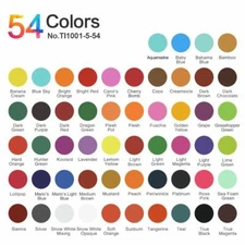 Professional Solong Tattoo Ink 54 Colors Set Pigment Kit Art TI1001-5-54