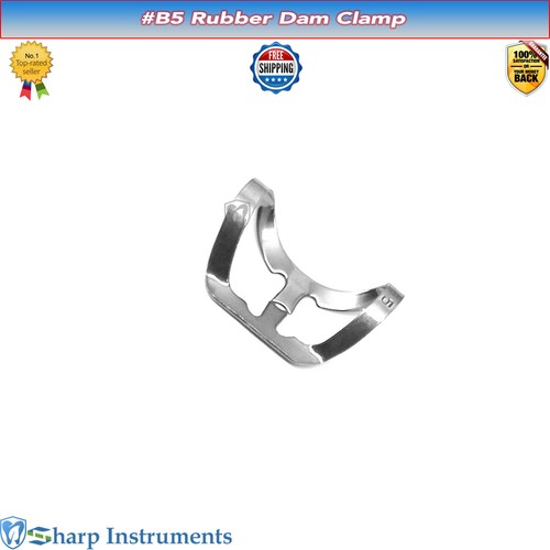 Rubber Dam Clamps Anterior & Canines Bicuspid Premolar Latex Teeth Steel Clamps* - Picture 6 of 6