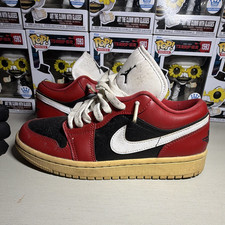 Jordan Air Jordan 1 Low Unisex Kids Sneaker US 6 Red Black White DC0774-603