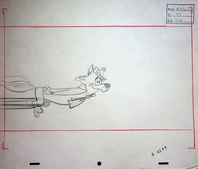 Loopy De Loop 1963 JERRY EISENBERG Hand-Drawn Production Pencil Layout