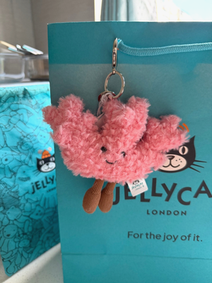 NWT Jellycat Amuseables Coral Keychain Plush Toy | eBay