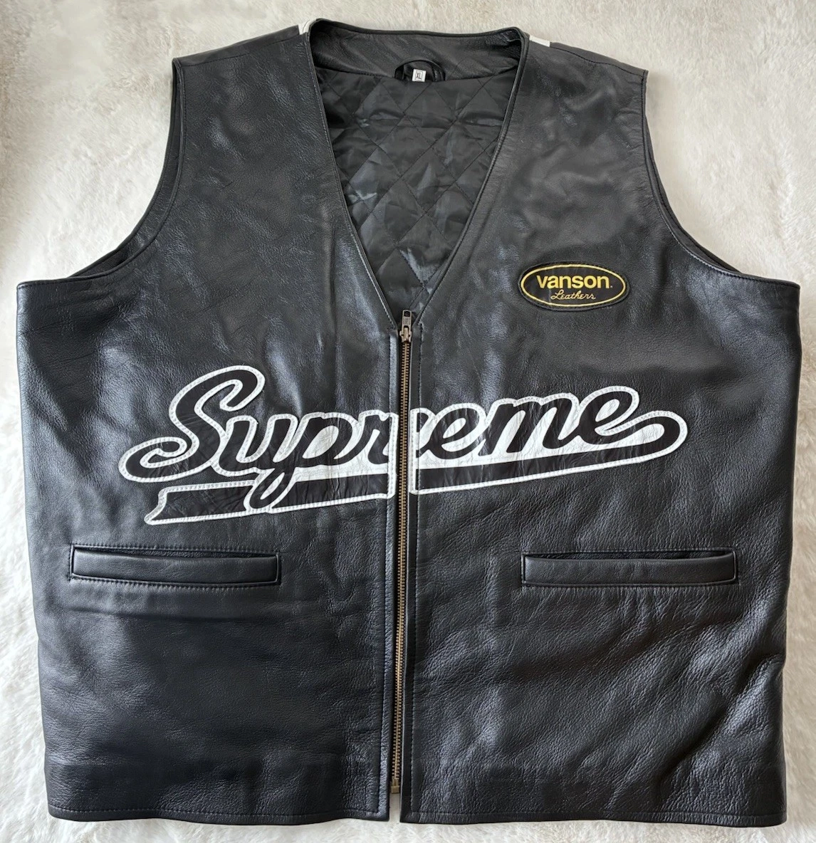 Supreme Leather Outer Shell Vests for Men for Sale | Shop New