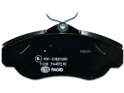 Front Pagid Brake Pad Set fits Land Rover Discovery 1999-2004 75KWPF