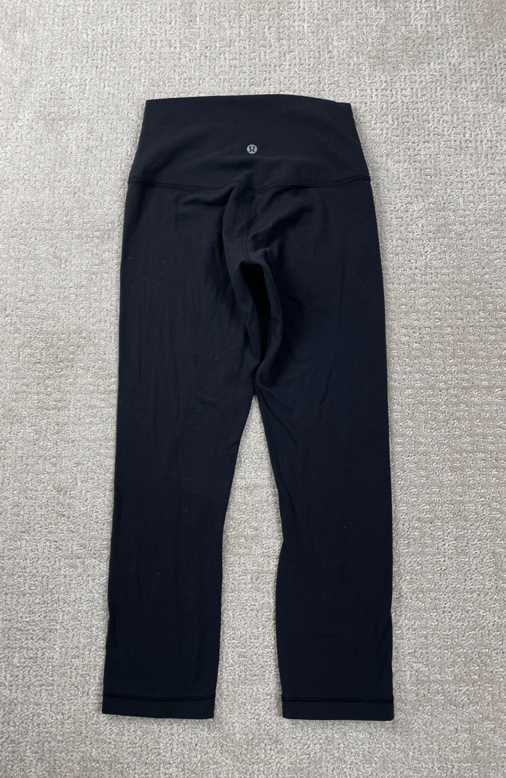 Lululemon Align Leggings Women 4 Black High-Rise Cropped Athleticwear Gym Yoga