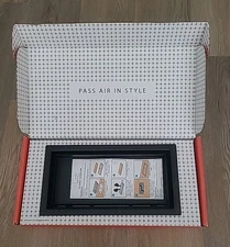 Fittes Aria Lite AV6X112BLK: Flush Floor Vent Flushmount 6 X 12 BLACK (B2-CL)