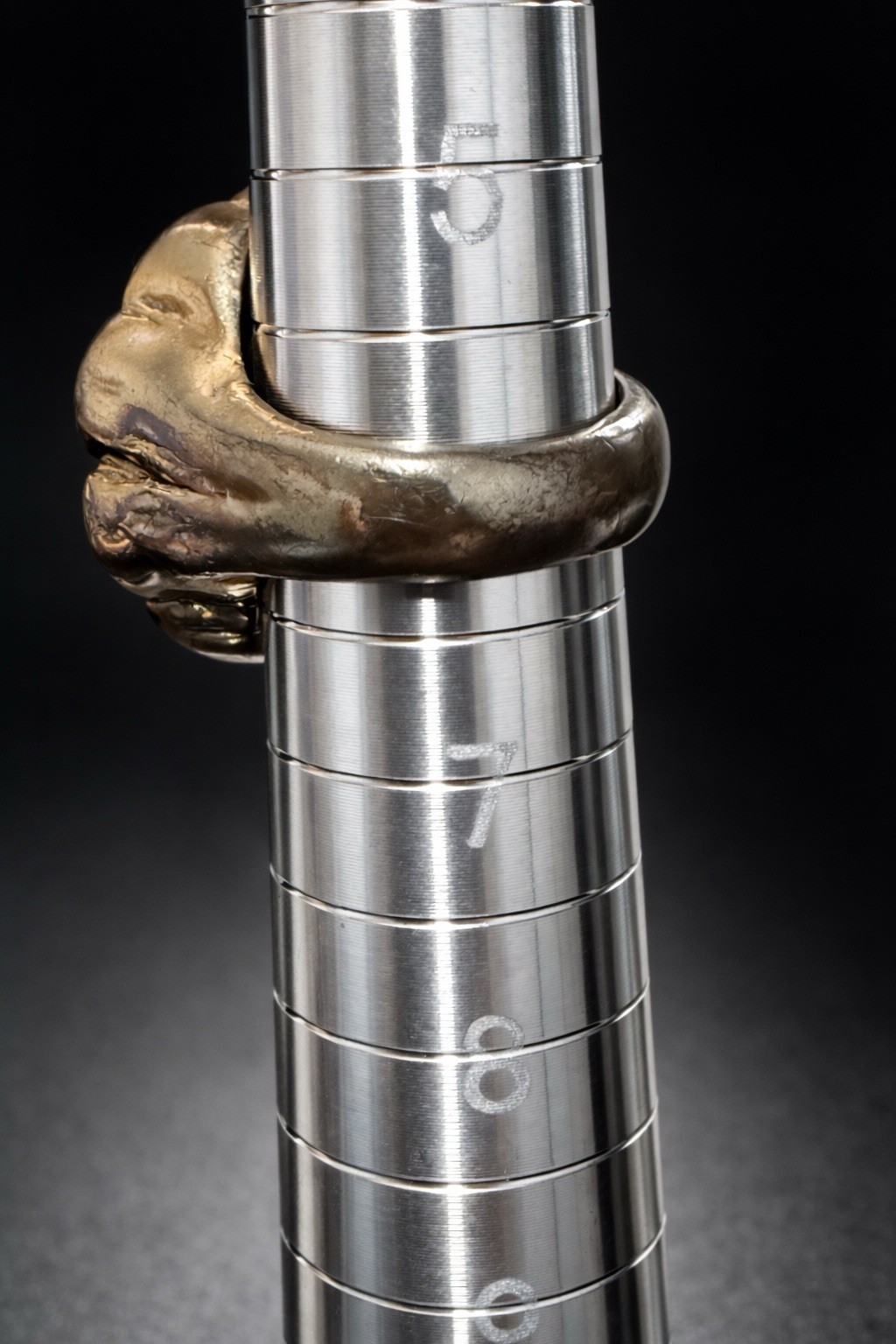 Statement Cocktail Ring – Turquoise-Colored Caboc… - image 4