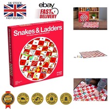 Snakes & Ladders Game for 2-4 Players - Perfect Family Entertainment