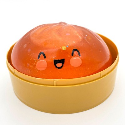 Sparkle Dumpling Squeeze with Box Bao Bun Sensory Stress Toy for Stress Relief