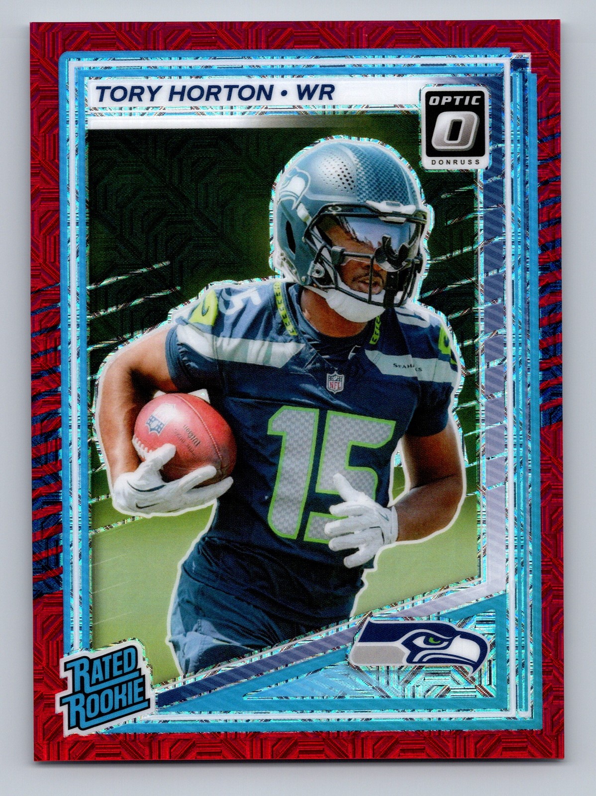 2025 Donruss Optic #295 Tory Horton Red Mojo