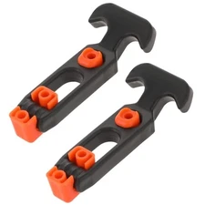 2Pcs Cooler Latch Replacements T-Handle Latch Rubber Draw Latch for Tool Box, 