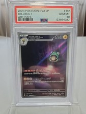PSA 10 Bellibolt 112/108 AR Ruler of the Black Flame sv3 Japanese Pokemon Card