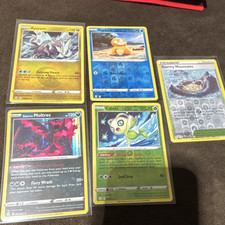 Pokemon TCG Holo Lot Kyurem Psyduck Moltres Celebi Stormy Mountains E Skies