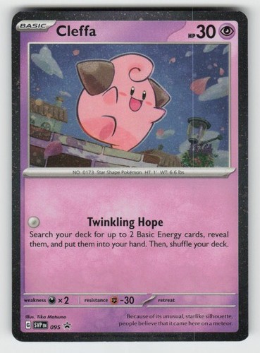 Holo Cleffa 095 Promo Scarlet & Violet Promo Near Mint