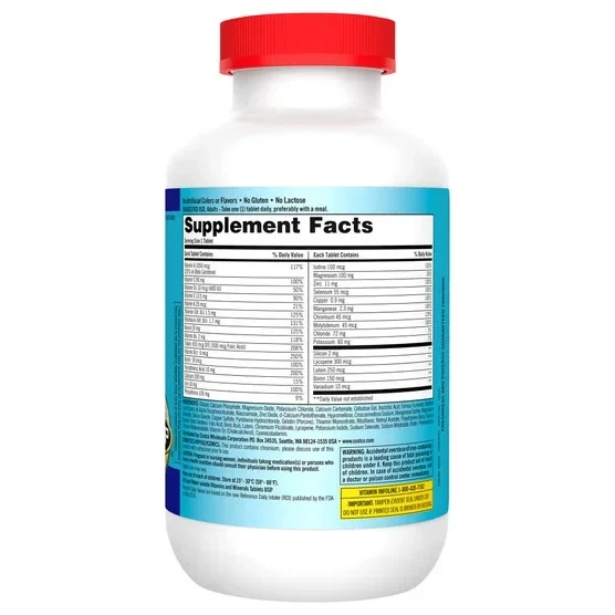 🌟 Multivitaminas y Minerales Diarios Kirkland Signature – 500 Comprimidos 💊 Foto 3 de 3