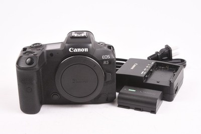 Canon EOS R5 45.0MP Mirrorless Body Shutter Count:39k #Z-01132