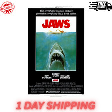 Jaws Movie Poster Print (27 X