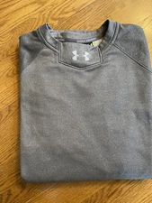 Under Armour Mens M UA ColdGear Base Baselayer Crew Shirt Fleece Lined Loose