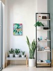 Original Leopard in Jungle Painting Tropical Wildlife Canvas Wall Decor 11x14 — photo 5