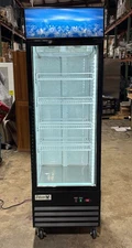 Falcon Food Service AGM-26 17 cu. ft Glass Door Refrigerated Merchandiser *DENT*