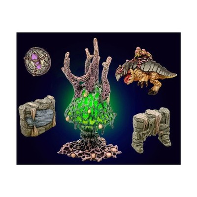 Dwarven Forge Dwarvenite Cavern Set Mushroom Grotto Adventure Pack NM