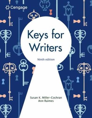 Keys for Writers - Spiral-bound, by Miller-Cochran Susan; Raimes - Very Good