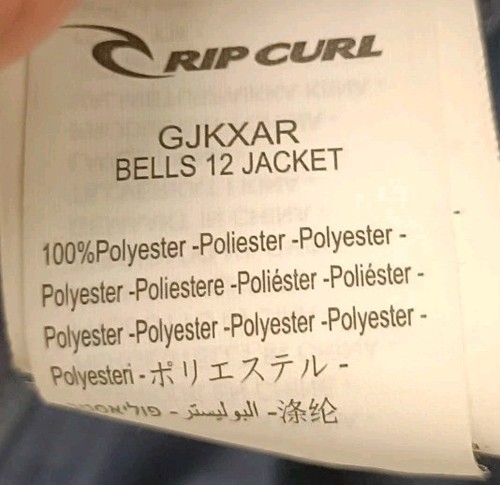 Vintage RIP CURL BELLS PRO Bells Beach Surf Competition Spray Jacket Jim Beam M - Picture 10 of 10