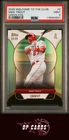 Mike Trout 2025 Topps Welcome To The Club 3 Mvp #9 Green Foil PSA 9 /99