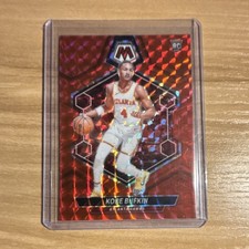 Panini 2023-24 Mosaic Kobe Bufkin Atlanta Hawks Red Mosaic Prizm Rookie #201