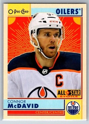2022-23 O-Pee-Chee All-Star Retro #501 Connor McDavid Edmonton Oilers